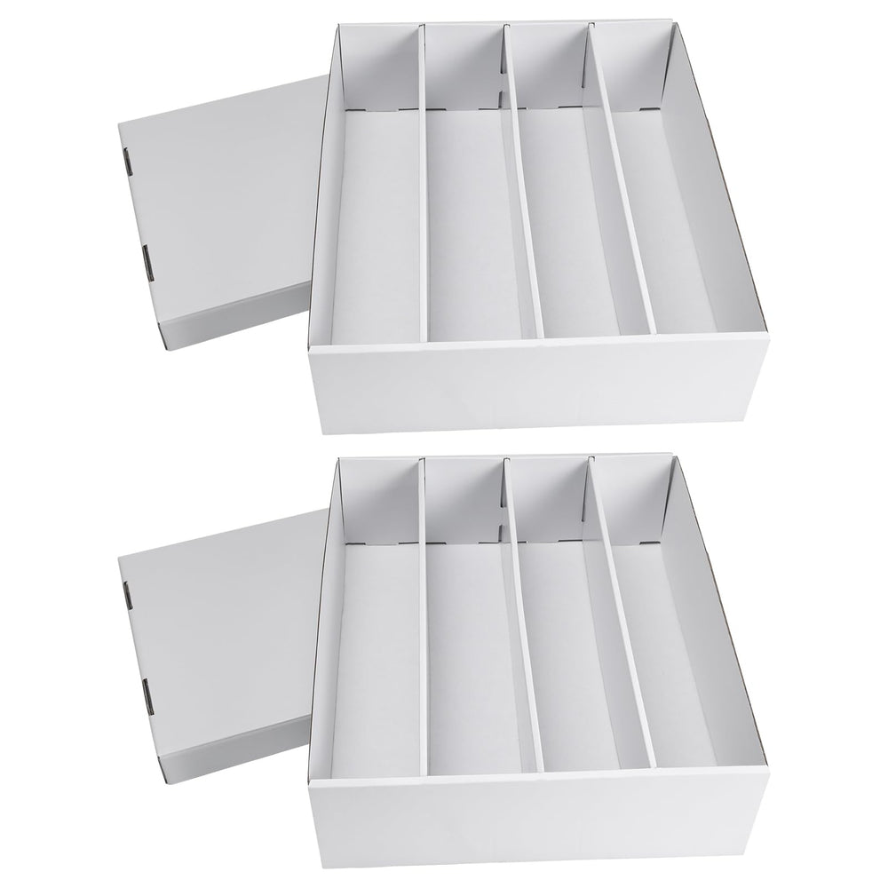 RLAVBL front view of two boxed units showing capacity and organized storage benefit