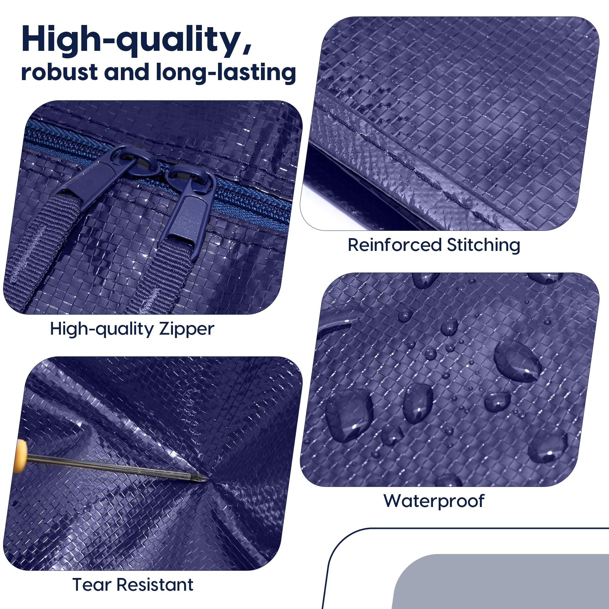 RMOHRO bag beside jeans and comforter showing 93L capacity benefit