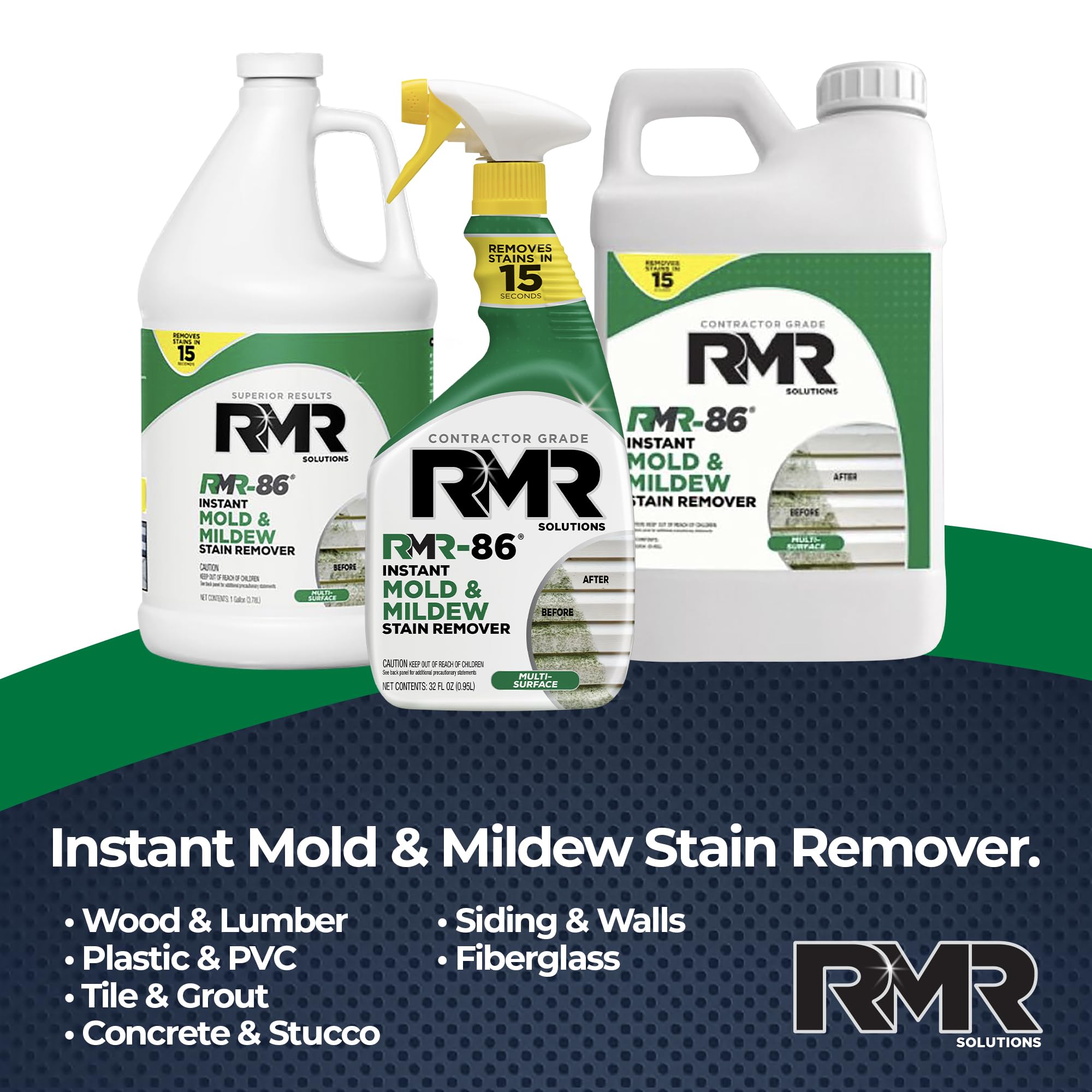 RMR Brands RMR-86 used on kitchen surface showing stain restoration benefit