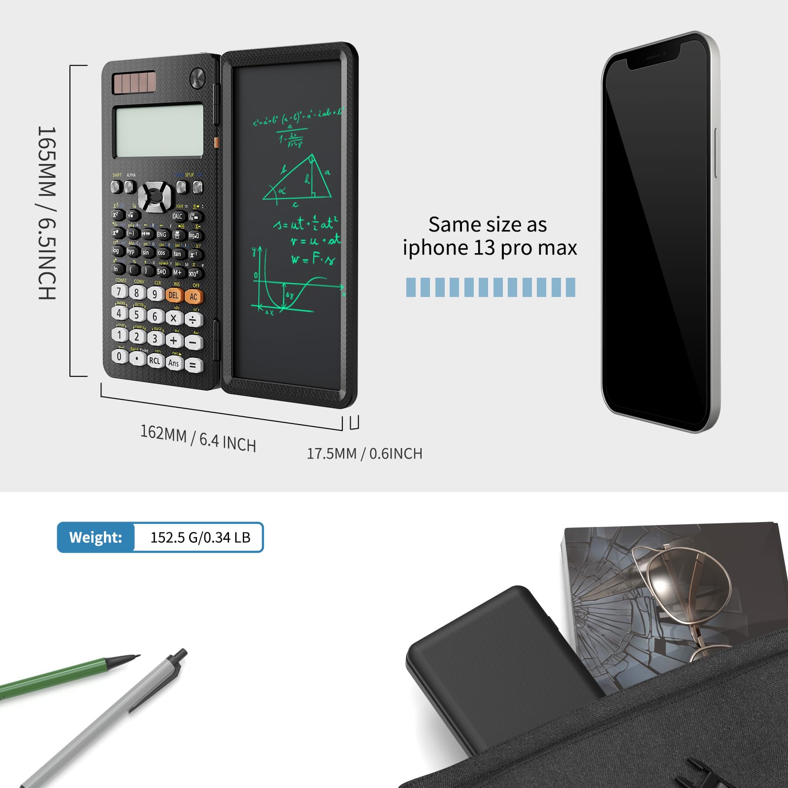 ROATEE button and label detail showing function keys for advanced math