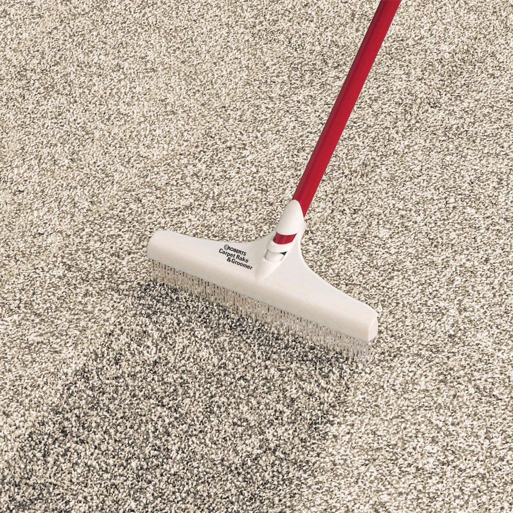 ROBERTS detail of three-piece cold-rolled steel handle for easy assembly and storage