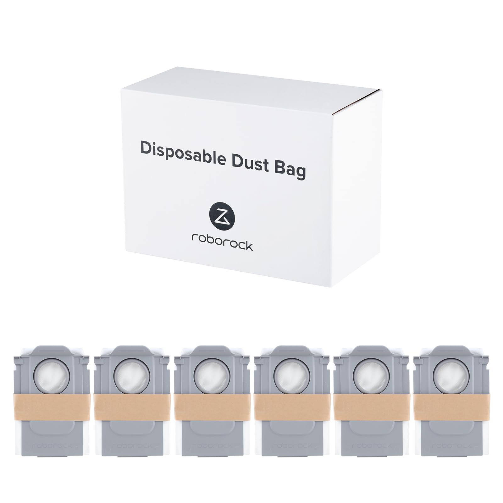 roborock bags stored on shelf in home setting promoting convenient multi-month supply