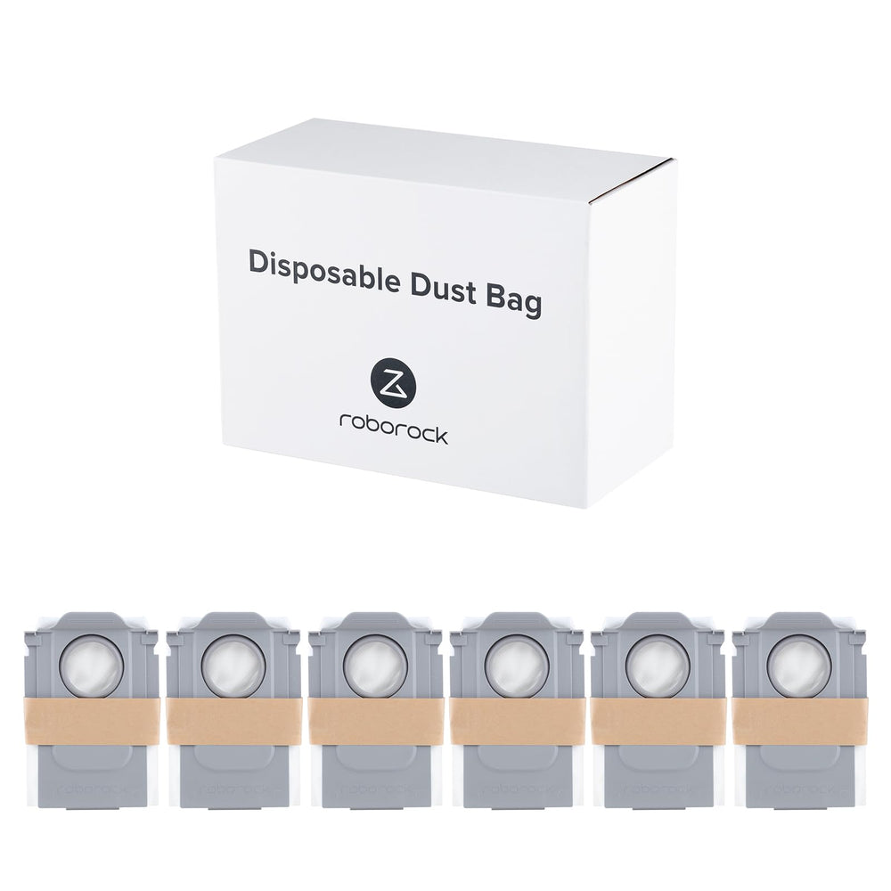 roborock bags stored on shelf in home setting promoting convenient multi-month supply