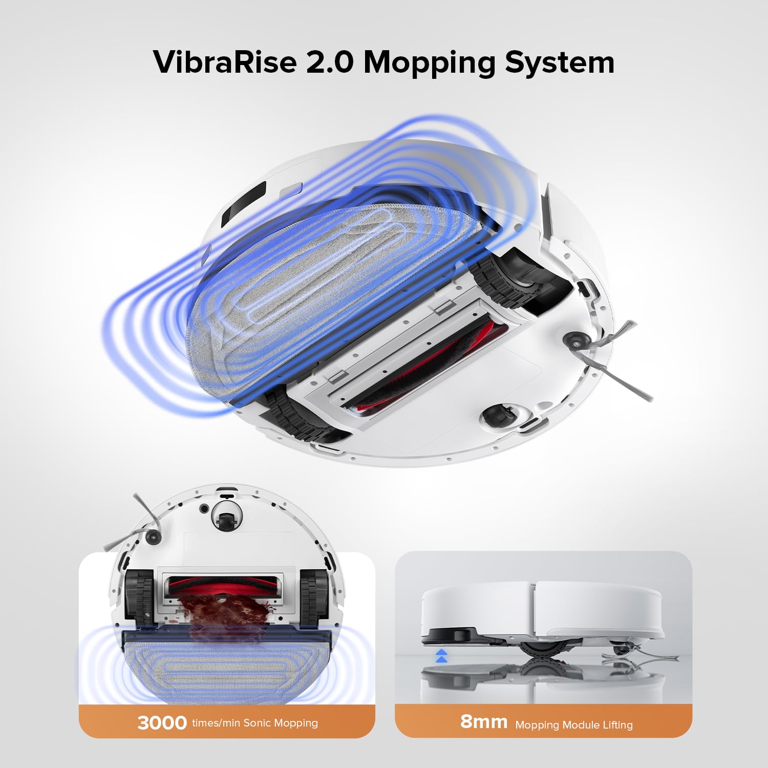 roborock lidar sensor top view mapping a room for precise navigation and coverage