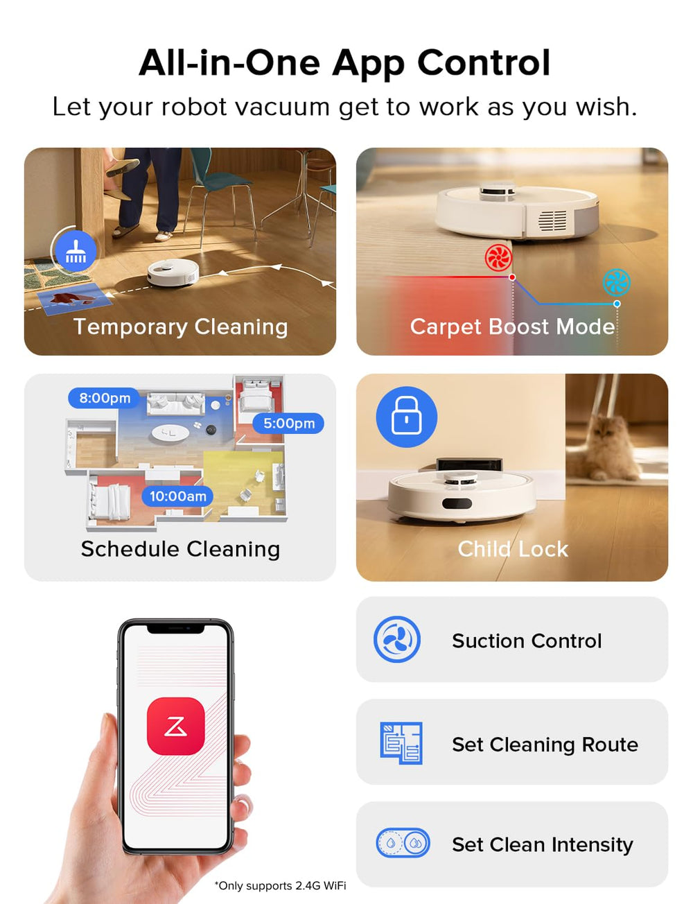 roborock Q7 L5 crossing from hard floor to carpet showing seamless transitions