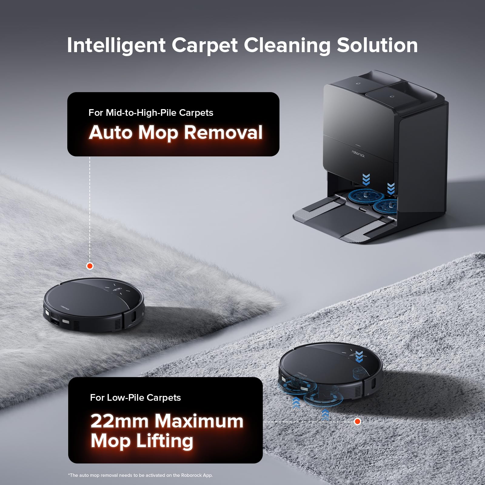 roborock Saros 10R mobile app and Hello Rocky video call screen for pet monitoring benefit