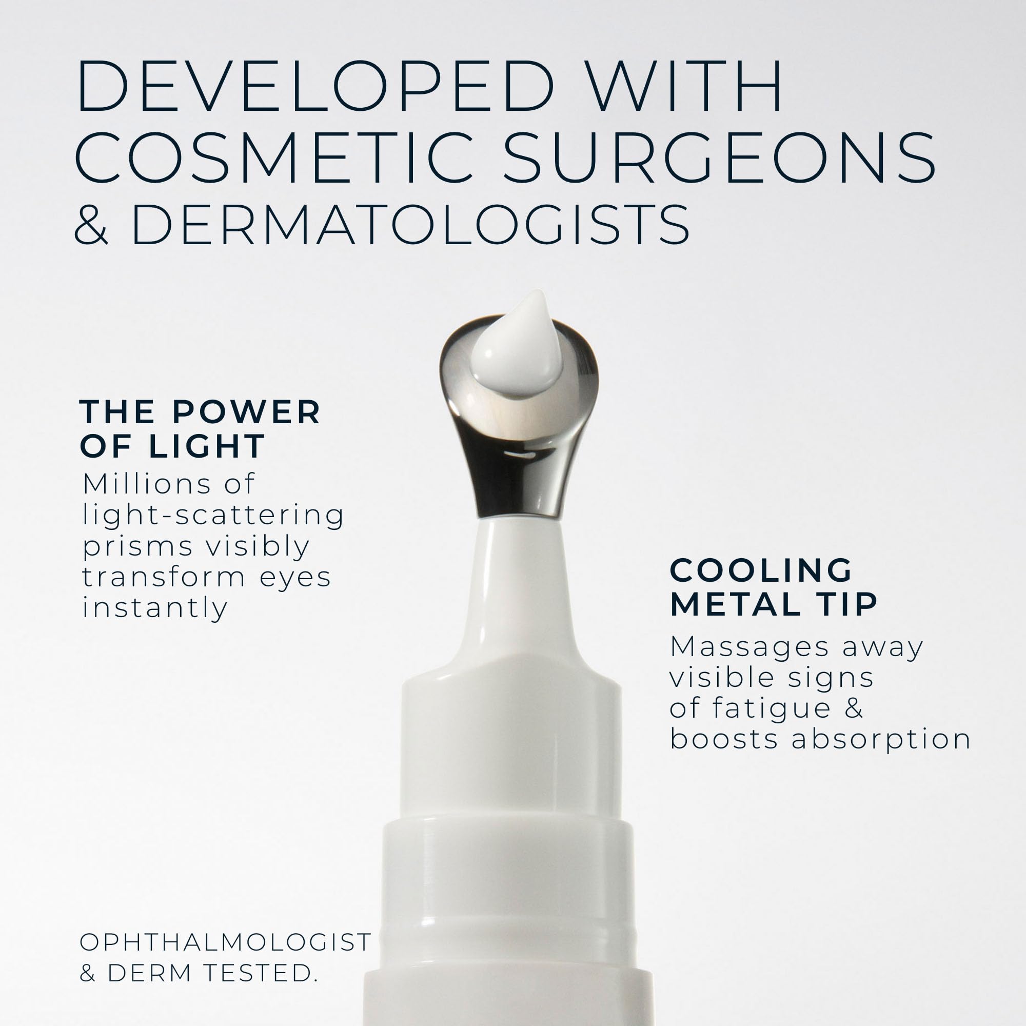 RoC size comparison next to coin showing 15 mL travel-friendly benefit