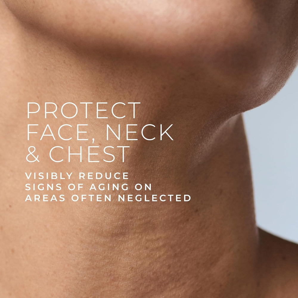 RoC used on neck and decollete demonstrating targeted firming benefit