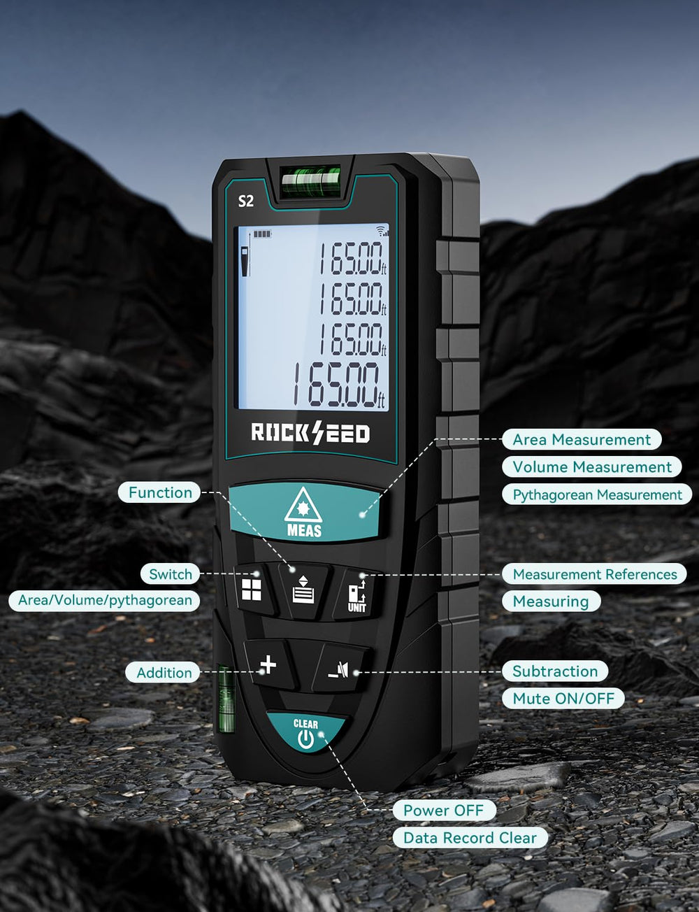 RockSeed size comparison in hand to show portable grip and field convenience