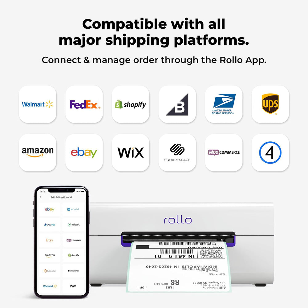 Rollo beside a hand for scale showing compact design saves counter space