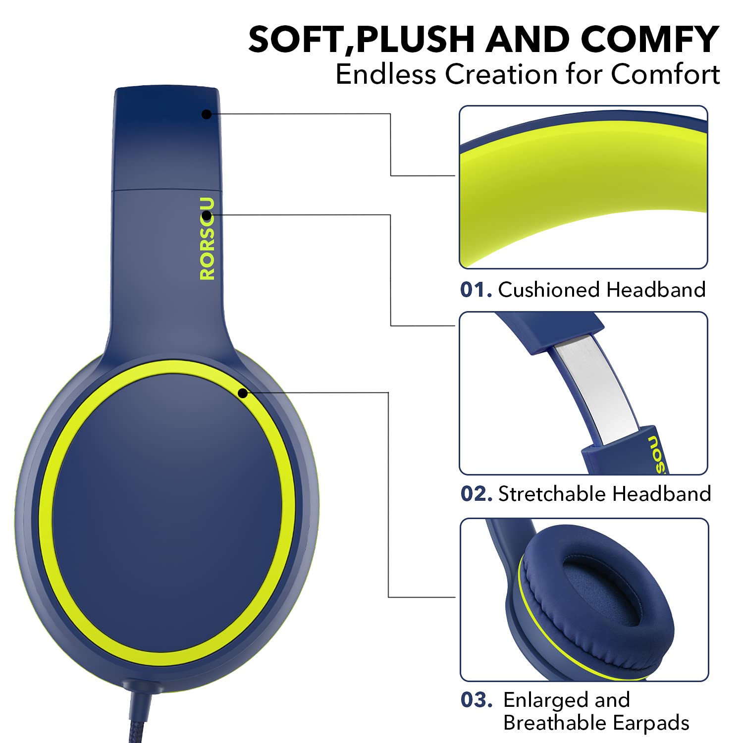 RORSOU R10 in-line mic and remote showing hands-free call convenience