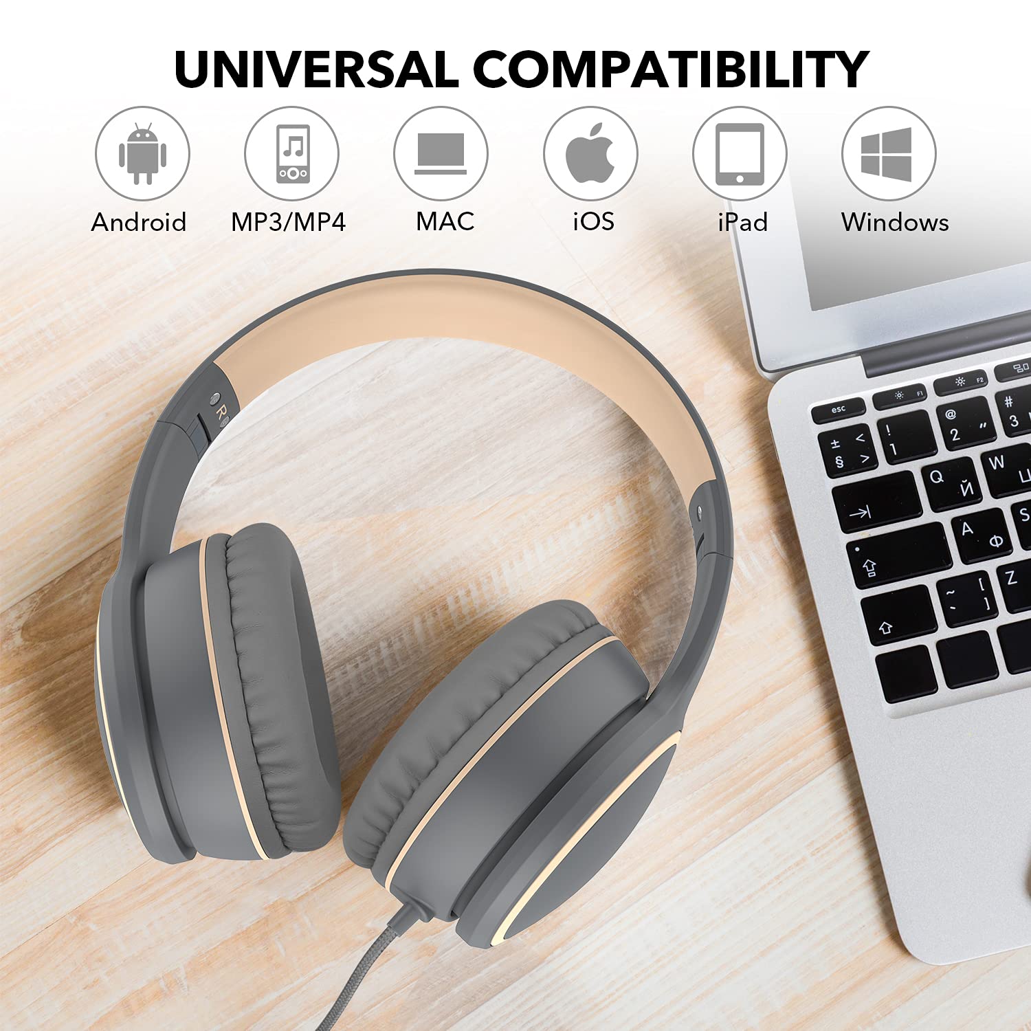 RORSOU R10 worn by user in casual setting for on-the-go listening