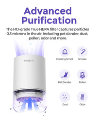 Rosekm close-up of top aroma pad enabling easy essential oil use benefit
