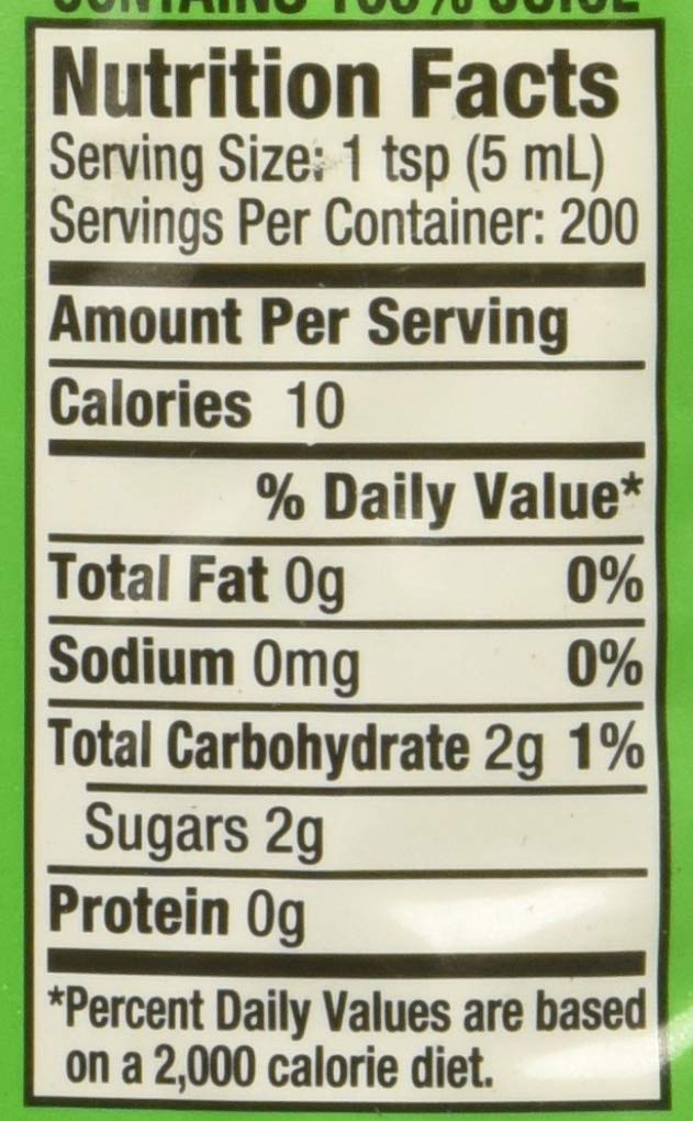 Rose's Lime Juice bottle cap and label close-up highlighting brand and convenience