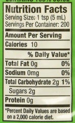 Rose's Lime Juice bottle cap and label close-up highlighting brand and convenience