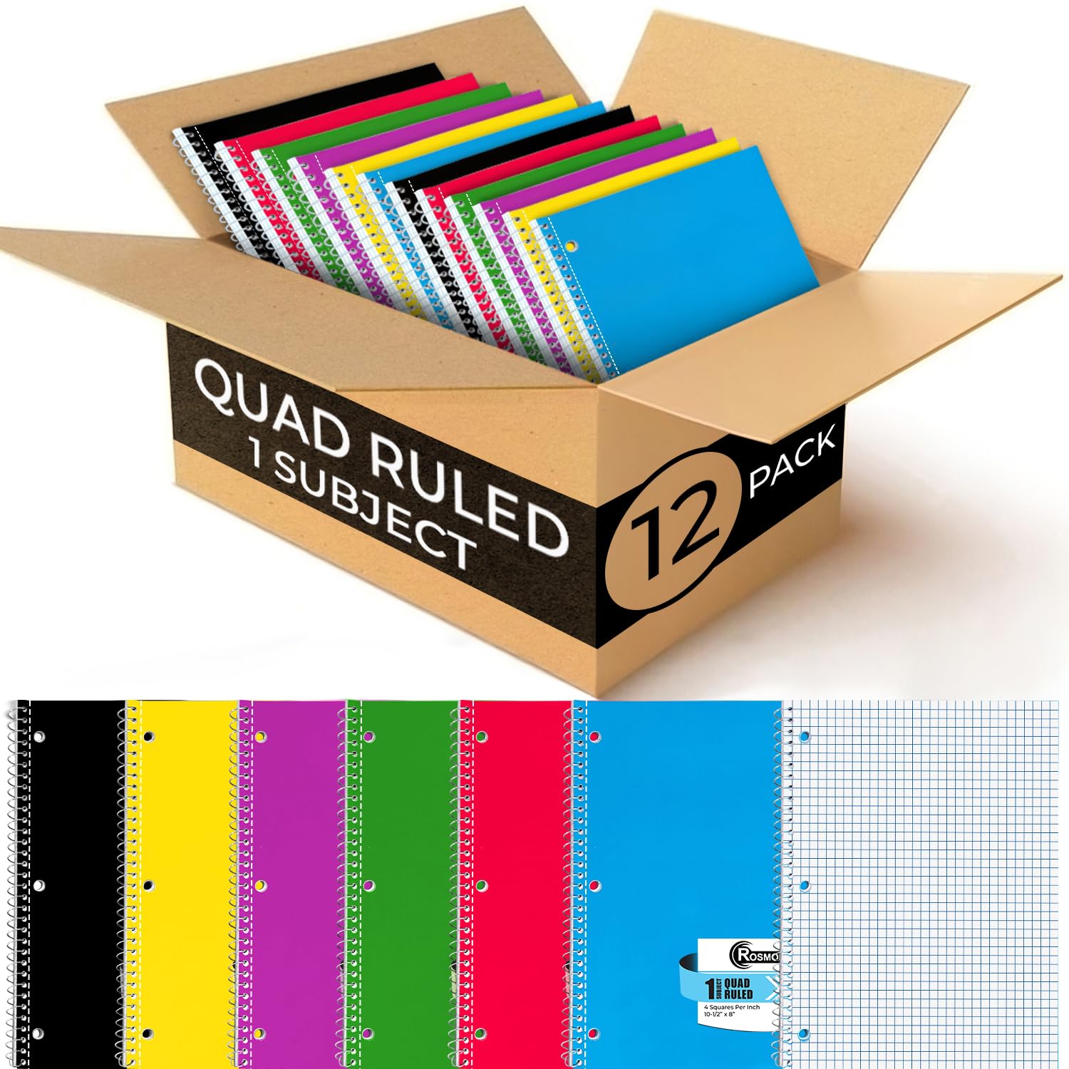 Rosmonde front cover pack showing bright assortment and easy identification