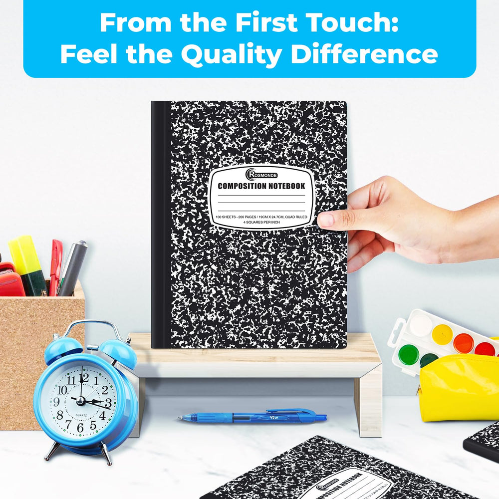 Rosmonde inside cover with conversion tables and customizable schedule for quick reference