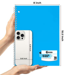 Rosmonde page closeup highlighting college-ruled lines for denser note-taking