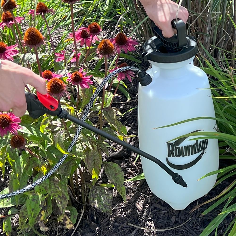 Roundup pressure-release cap image demonstrating safer refill benefit