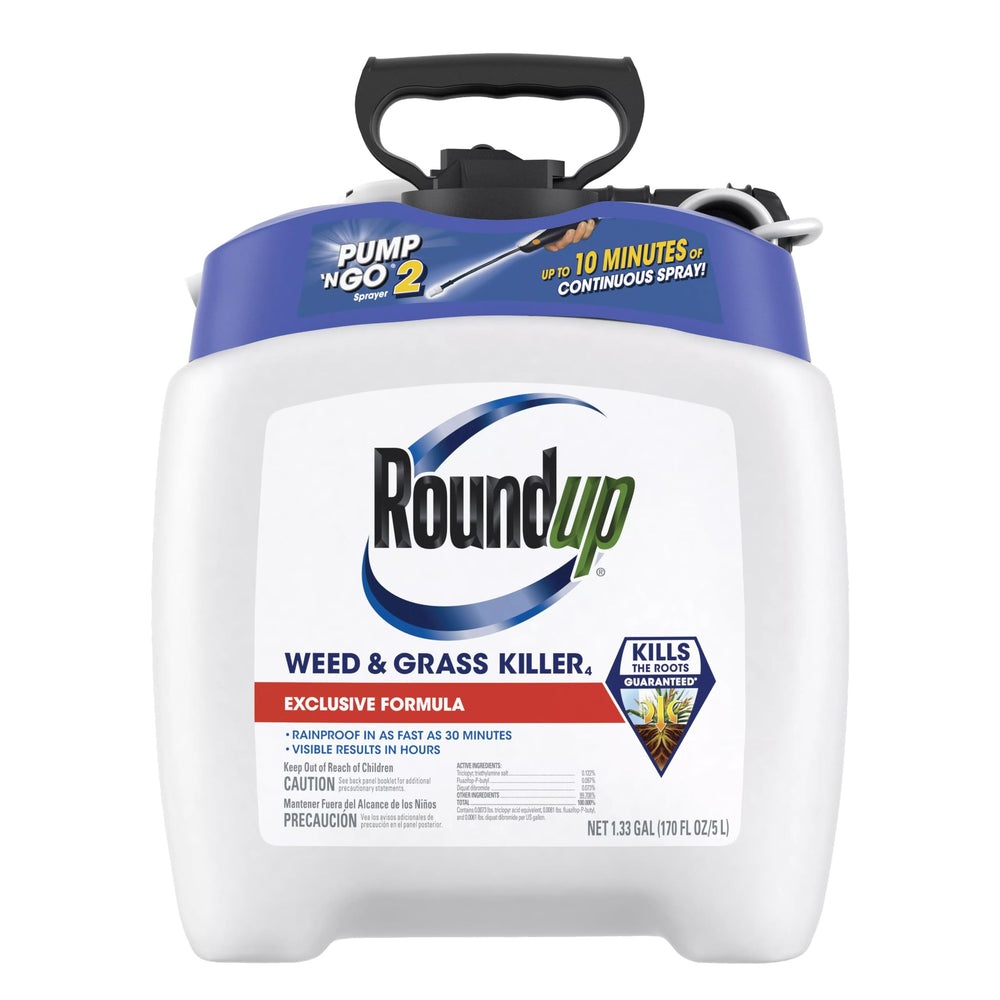 Roundup front view of Pump 'N Go 2 sprayer showing ready-to-use convenience