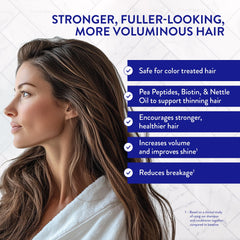 Routine Wellness shampoo lather close-up showing gentle foam and texture