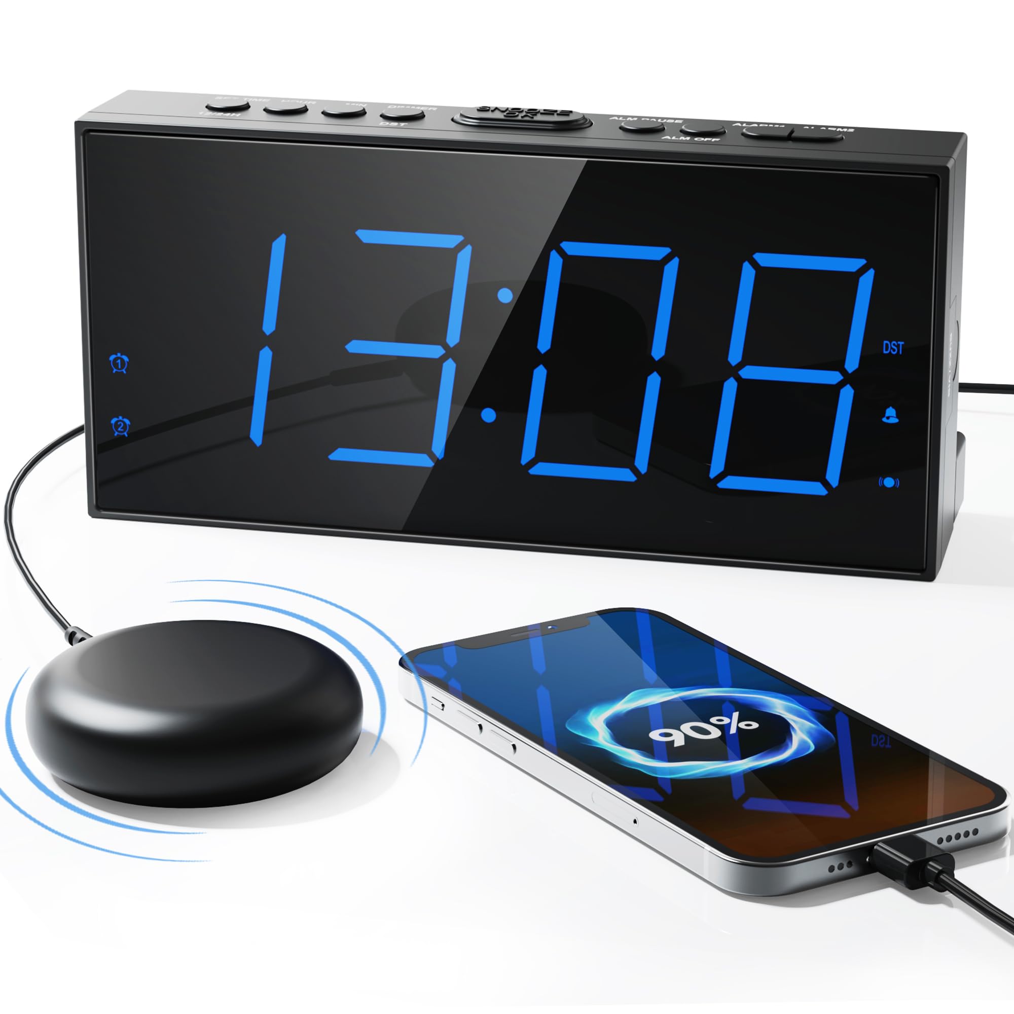 Roxicosly front display showing large digits and adjustable brightness for clear viewing