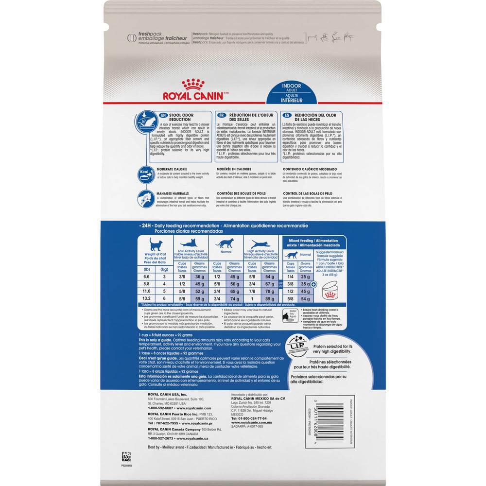 ROYAL CANIN bowl with measured portion demonstrating proper daily serving