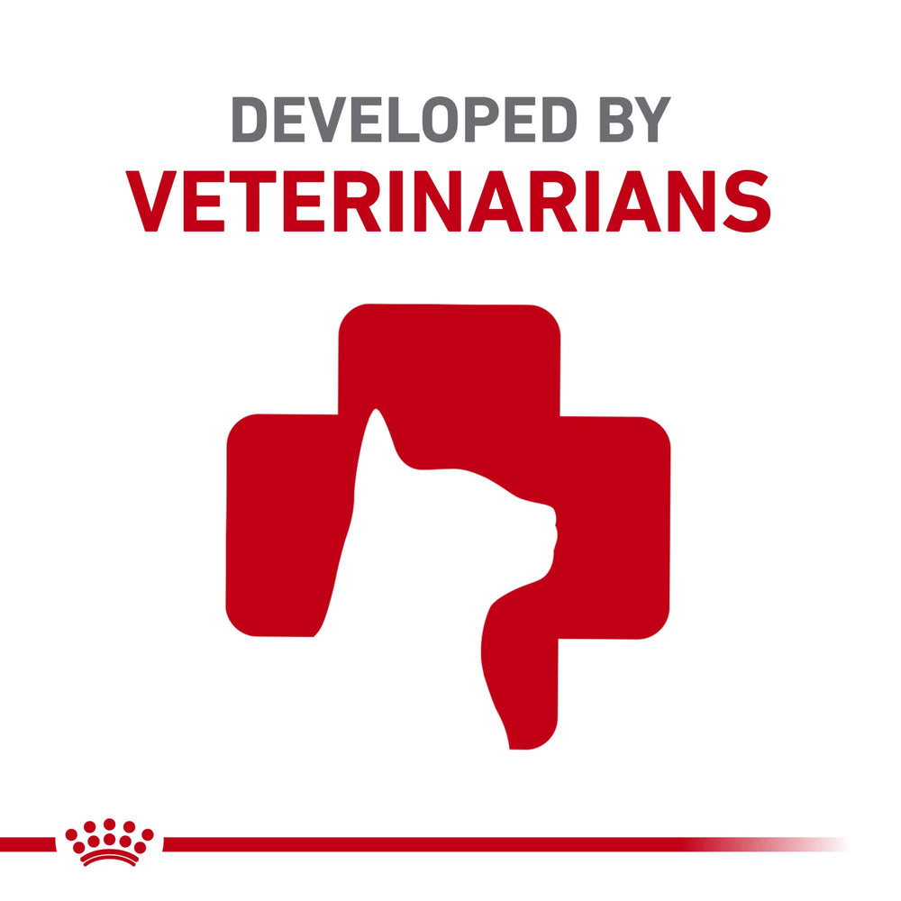 Royal Canin nutrition label close-up explaining balanced ingredients