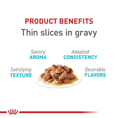 Royal Canin gravy texture image showing moisture to encourage hydration