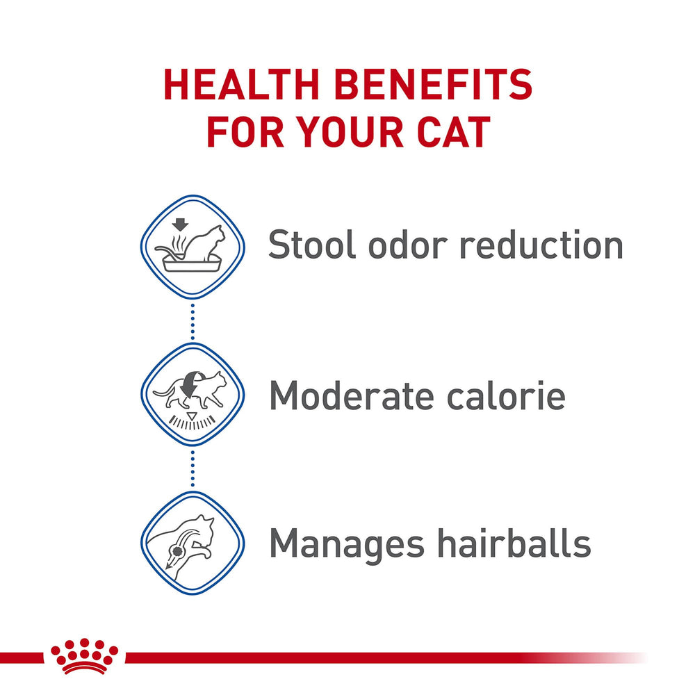 ROYAL CANIN bag with cat to show 3 lb scale and real-life size