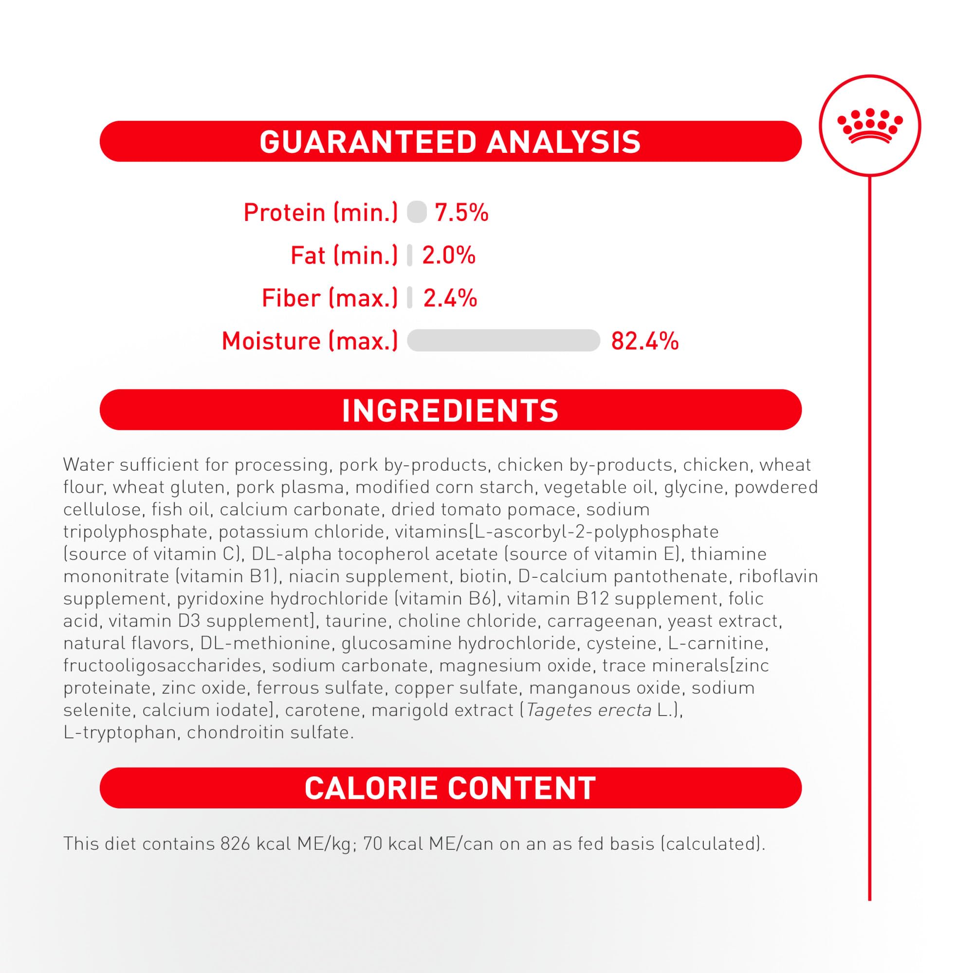 ROYAL CANIN case of 12 cans packaging for convenient bulk supply benefit