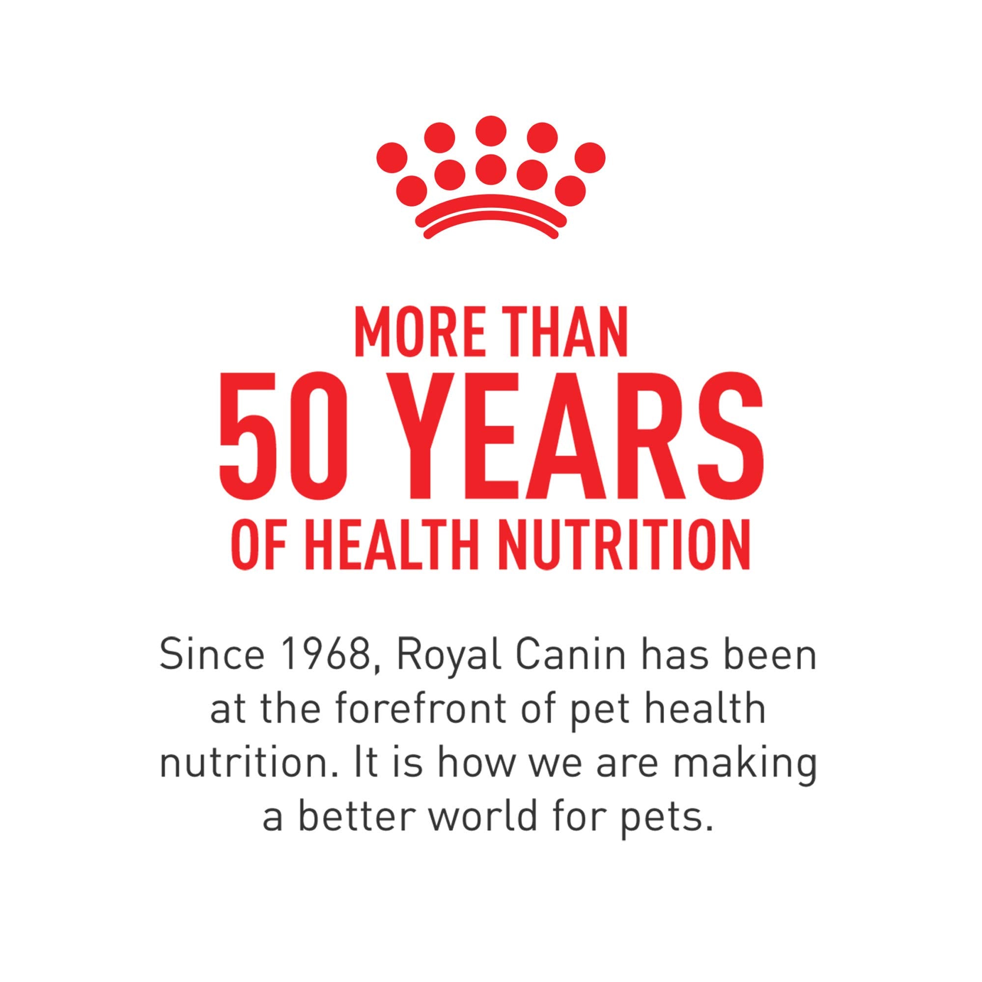 Royal Canin packaged ingredients displayed to emphasize digestible protein and fiber benefit