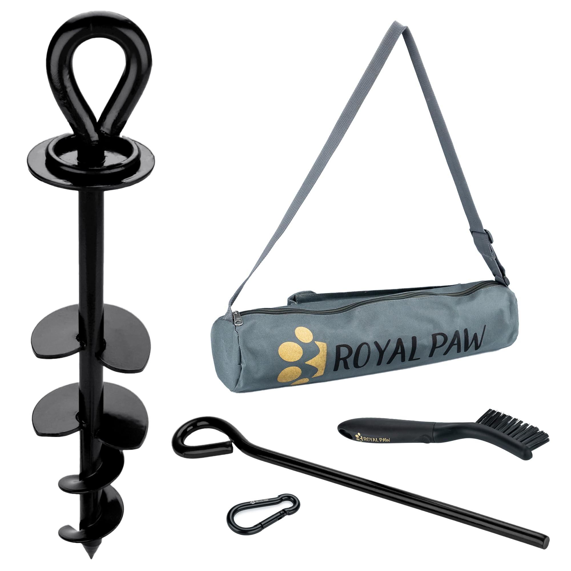 ROYAL PAW front packaging showing stake and water-resistant box for gifting benefit