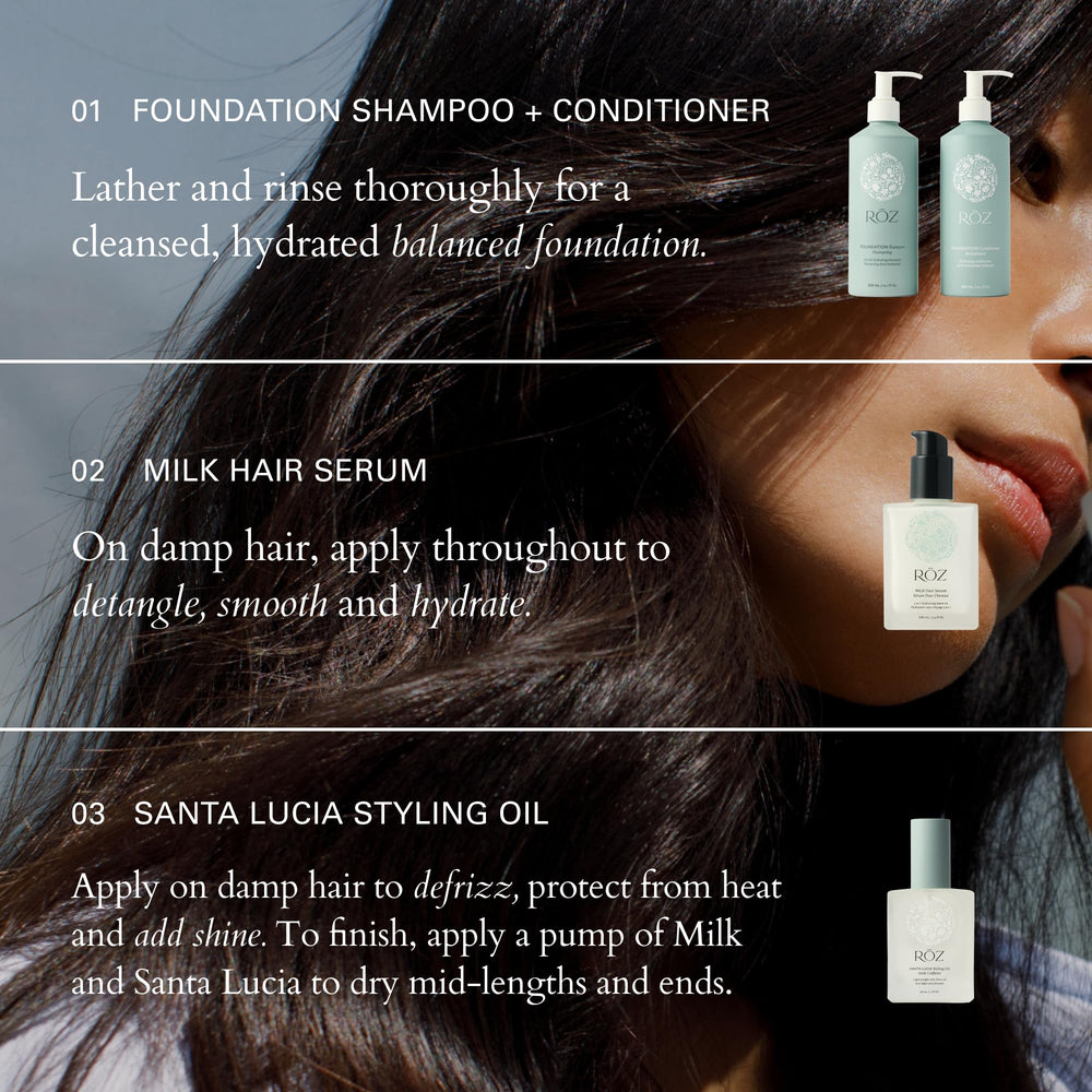 RŌZ ingredient display with peptides and avocado oil illustrating strength benefits