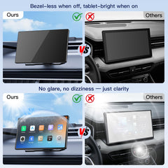 RQO backup camera with wide tilt improving reversing visibility