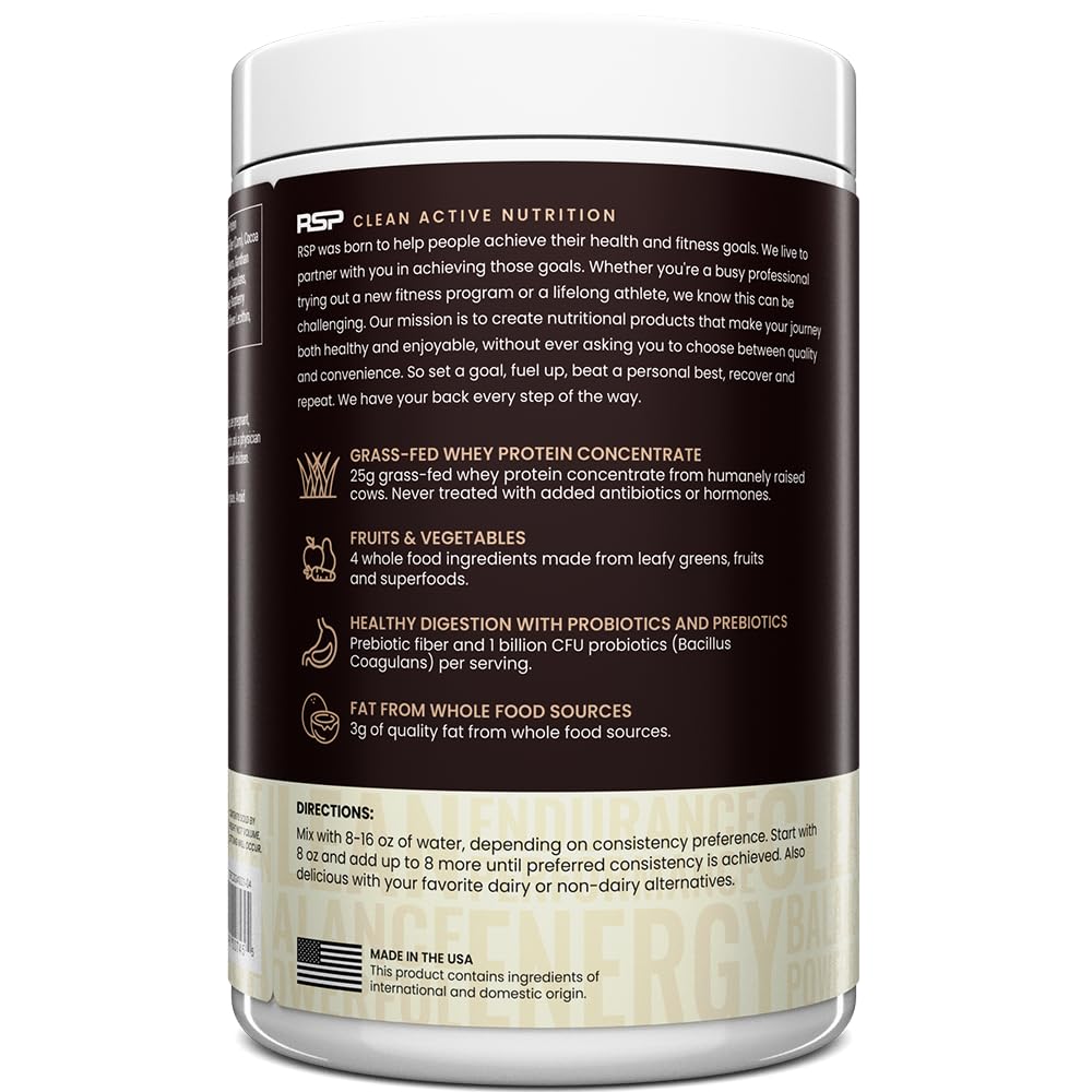 RSP NUTRITION TrueFit bottle in travel bag portraying convenient meal replacement