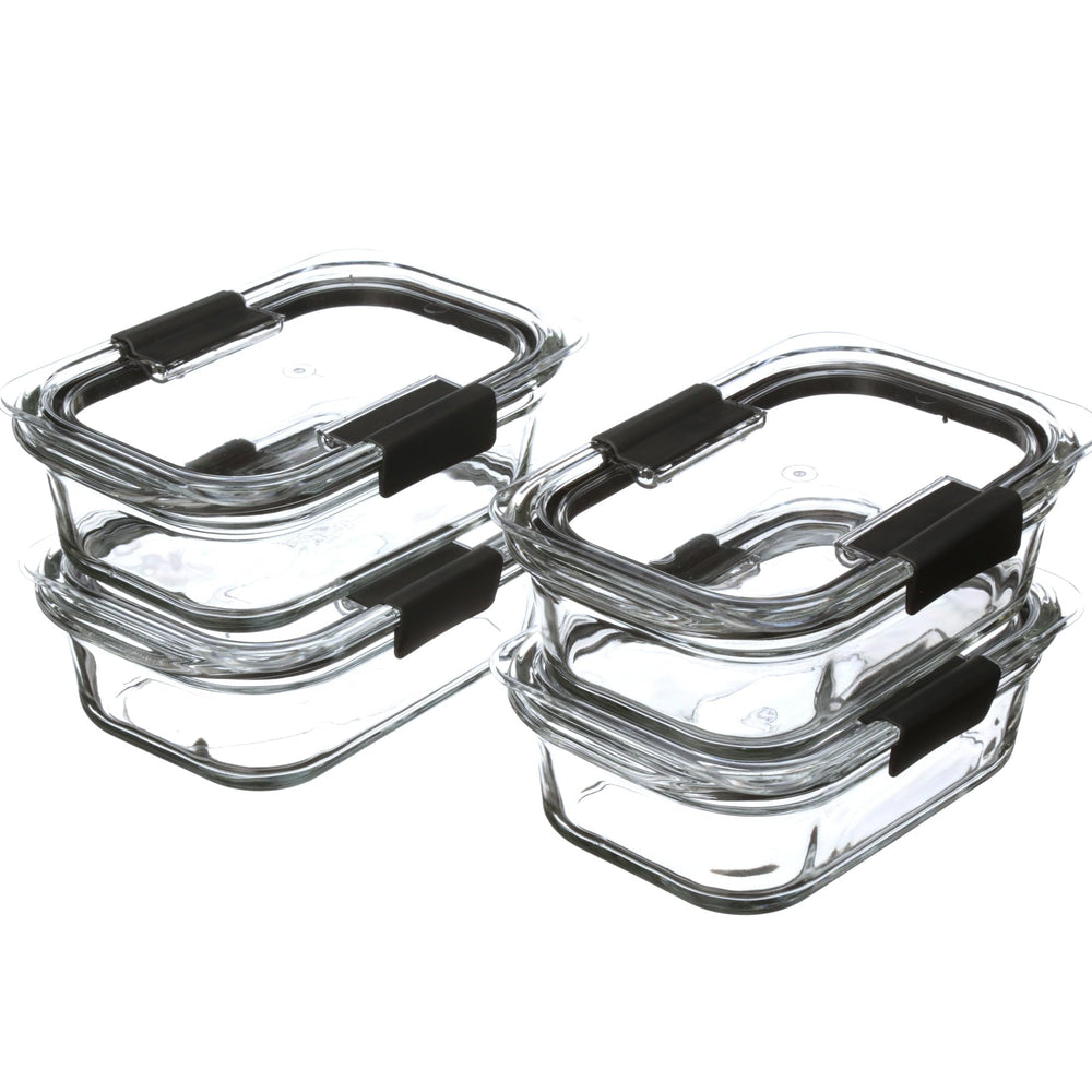 Rubbermaid Brilliance glass base used as serveware straight from oven