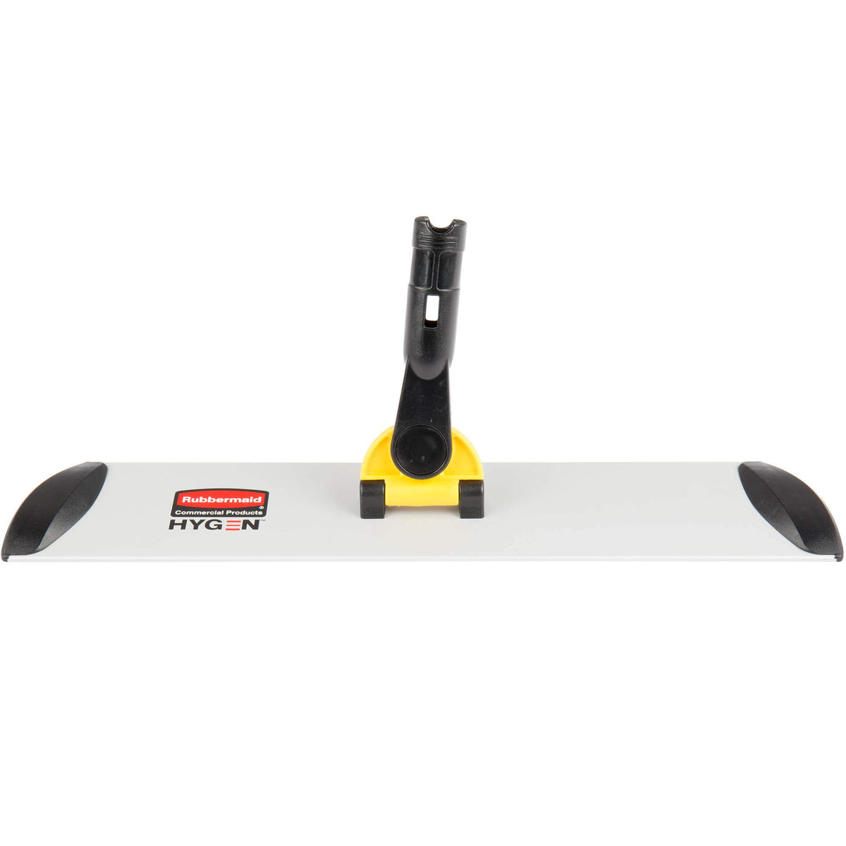 Rubbermaid Commercial HYGEN 18" front view showing full mop assembly and professional finish