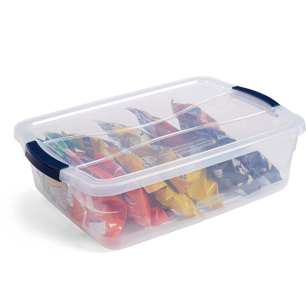 Rubbermaid label and dimensions shot for size clarity benefit