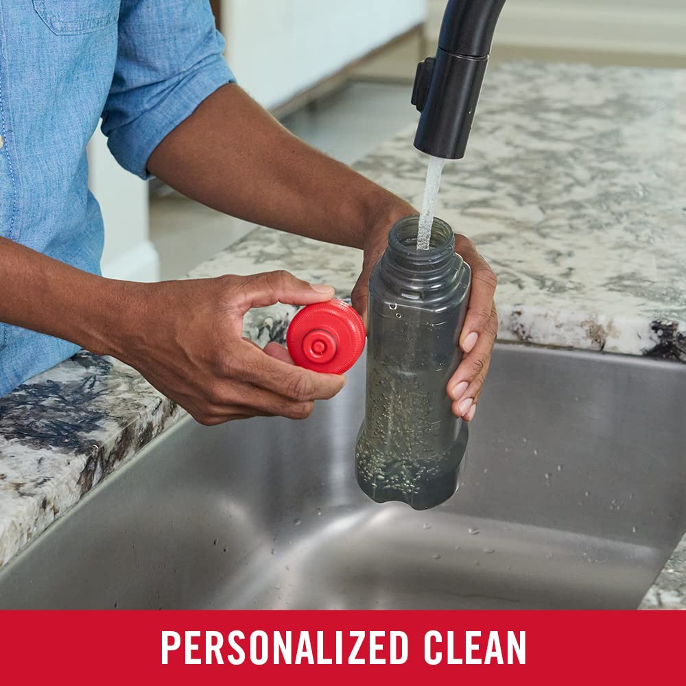 Rubbermaid Reveal three washable microfiber pads stacked to show reusability