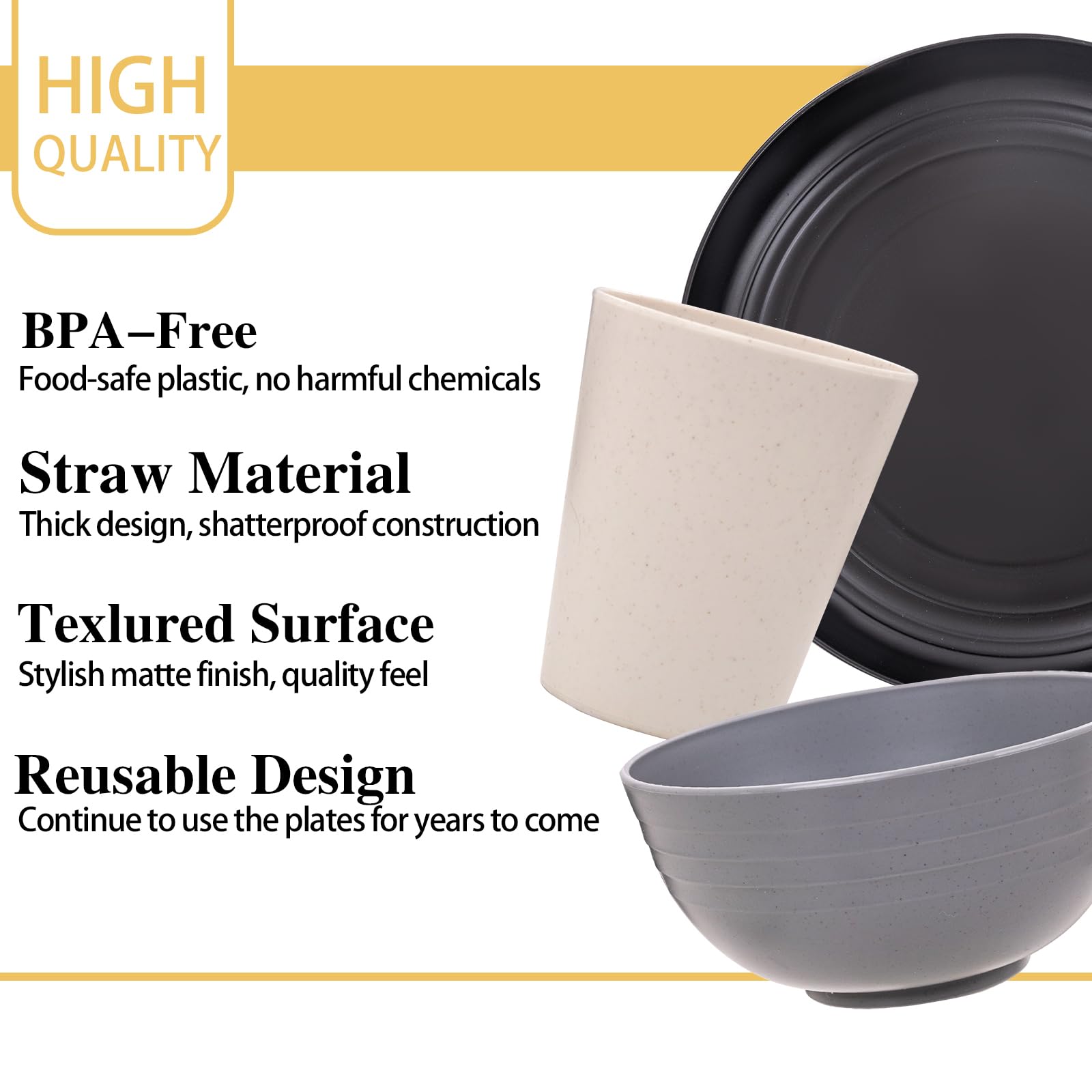 Rubtlamp dinnerware on campsite table showing rugged outdoor reliability