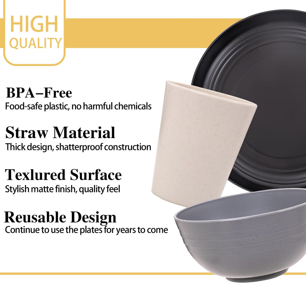 Rubtlamp dinnerware on campsite table showing rugged outdoor reliability