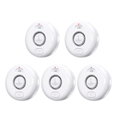 RUIKORING front view showing five detectors and packaging, easy home protection