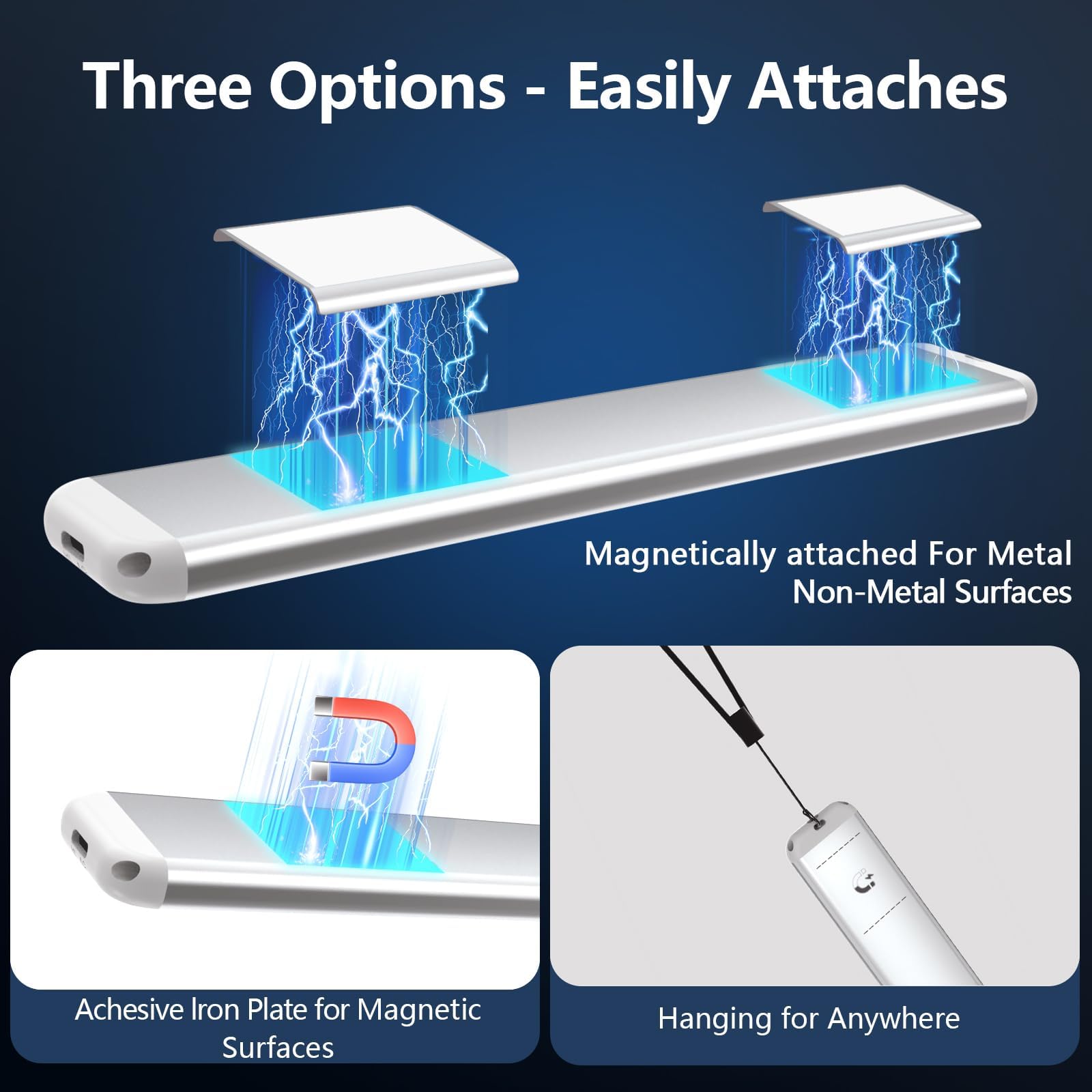 RUIKORING magnetic mount being detached showing tool-free repositioning advantage
