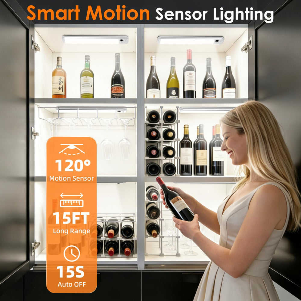 RUIKORING sensor detail showing motion detector for automatic hands-free illumination
