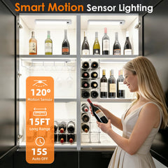 RUIKORING sensor detail showing motion detector for automatic hands-free illumination