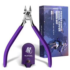 RUITOOL front view of nippers showing clean profile and precise cutting benefit