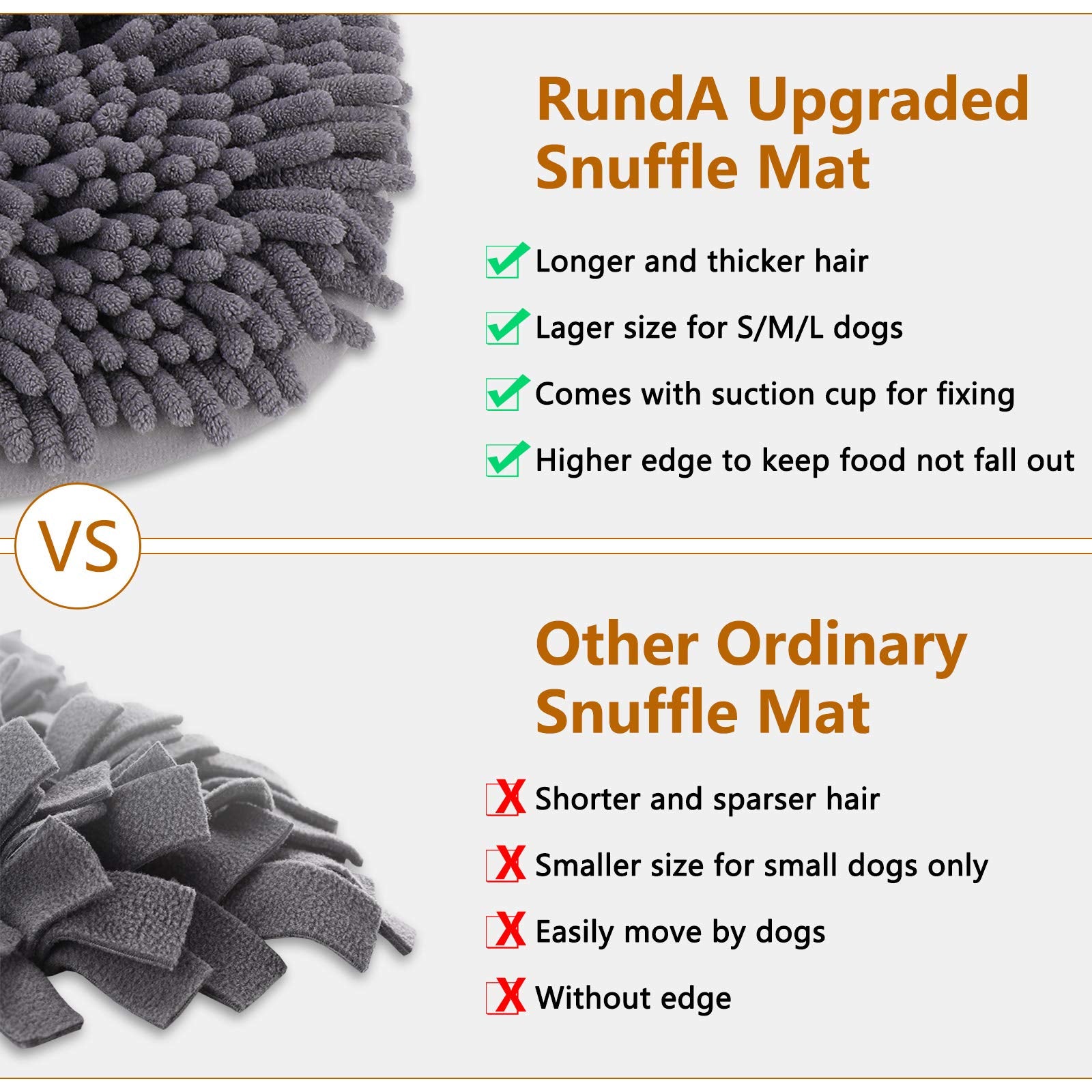 Dog using Rundik snuffle mat at home enjoying scent foraging activity