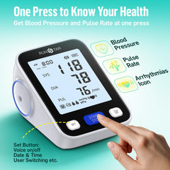 runstar device side profile compact design and intuitive single-button control