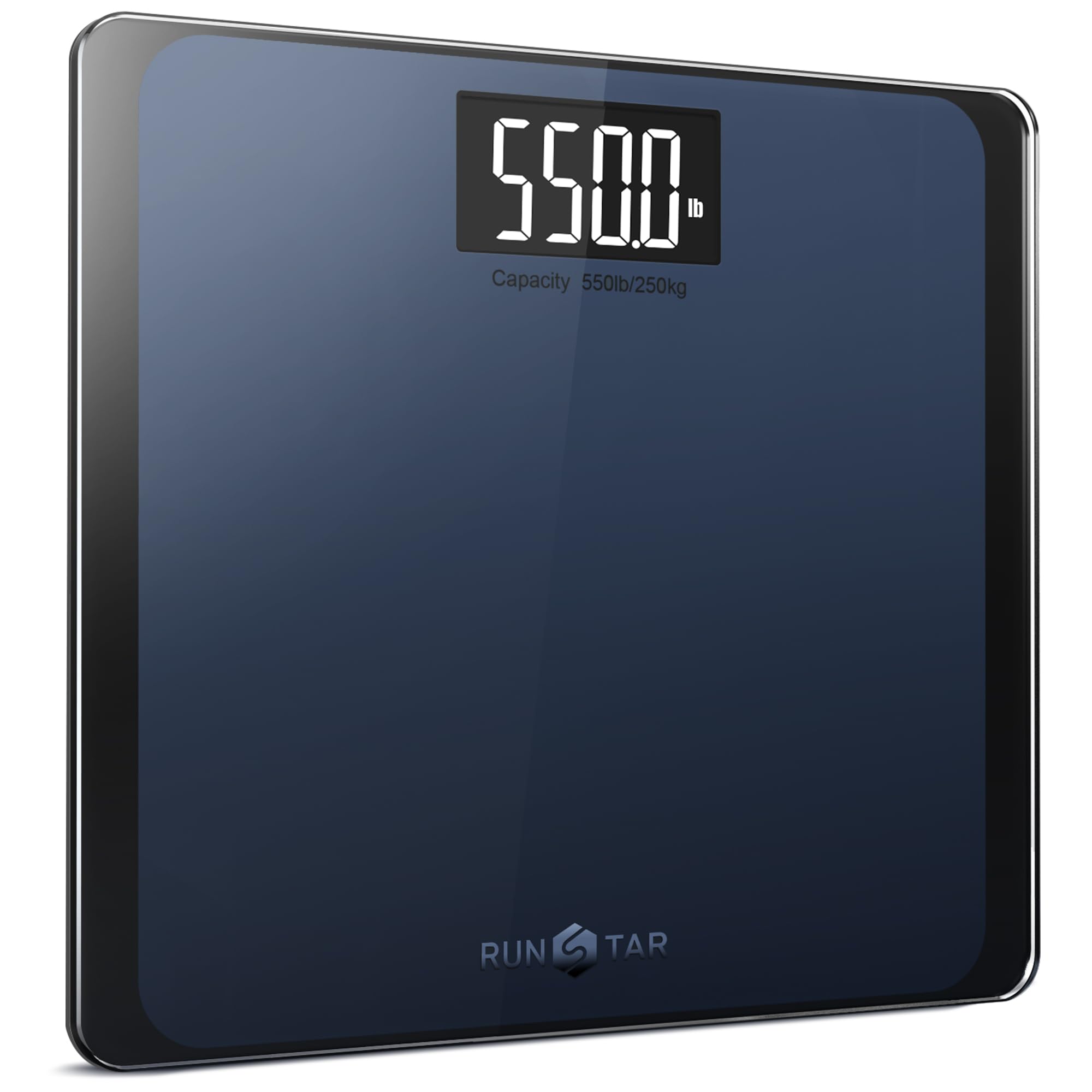 runstar large LCD display closeup with bold numerals for quick visibility